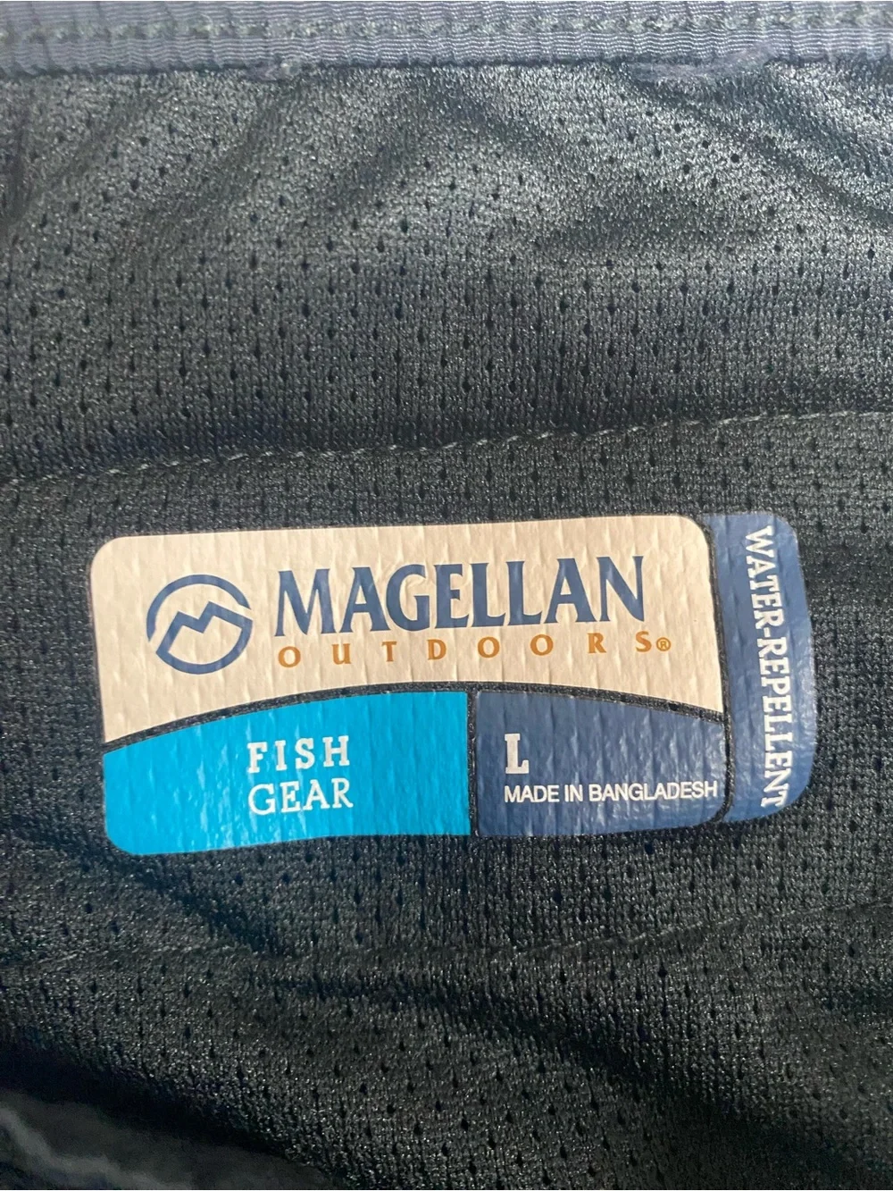 Magellan Outdoors Fish Gear Black Lightweight Cargo Shorts Boys Large